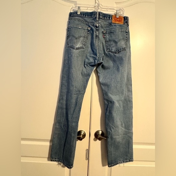 Levi’s 505 Men's Blue Jeans - Picture 5 of 10